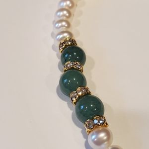 Jade & Pearl Necklace